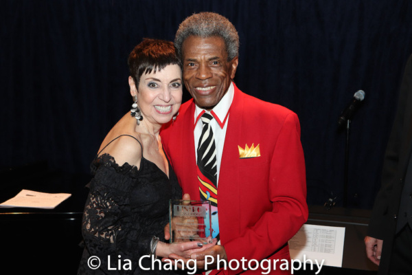 Producer Sherry Eaker and 2018 Bob Harrington Lifetime Achievement Award recipient An Photo