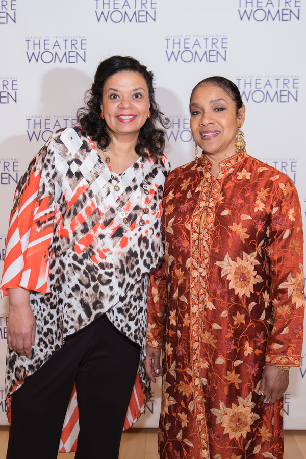 Yvette Heyliger with Phylicia Rashad  Photo