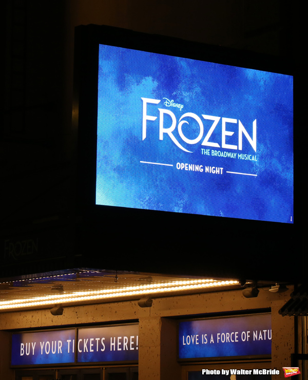 Photo Coverage: A Cold Front Takes Over Broadway! Inside FROZEN's Opening Night Curtain Call Image