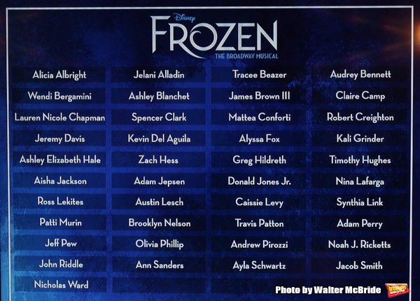 Photo Coverage: A Cold Front Takes Over Broadway! Inside FROZEN's Opening Night Curtain Call Image