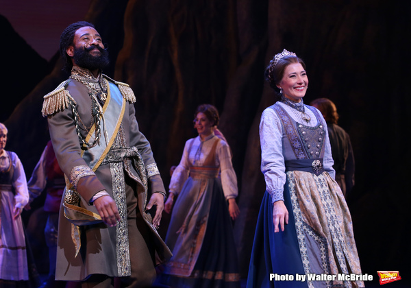 Photo Coverage: A Cold Front Takes Over Broadway! Inside FROZEN's Opening Night Curtain Call Image