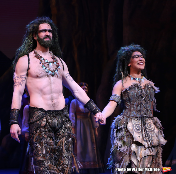 Photo Coverage: A Cold Front Takes Over Broadway! Inside FROZEN's Opening Night Curtain Call Image