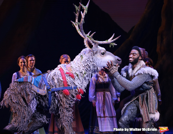 Photo Coverage: A Cold Front Takes Over Broadway! Inside FROZEN's Opening Night Curtain Call Image