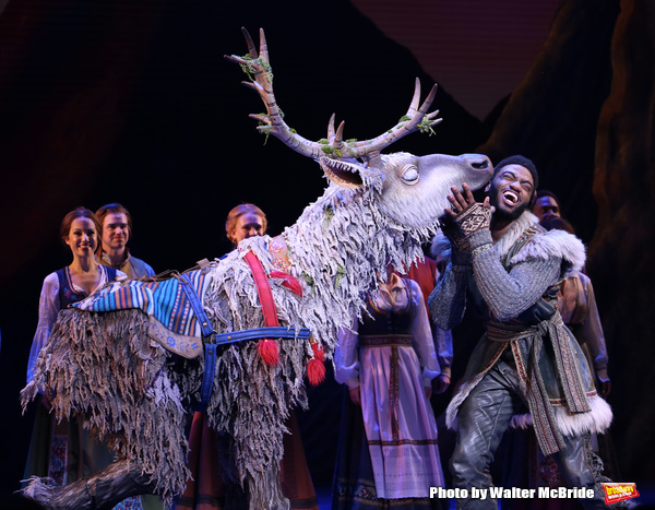 Photo Coverage: A Cold Front Takes Over Broadway! Inside FROZEN's Opening Night Curtain Call Image