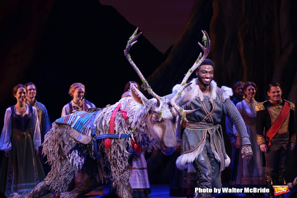 Photo Coverage: A Cold Front Takes Over Broadway! Inside FROZEN's Opening Night Curtain Call Image
