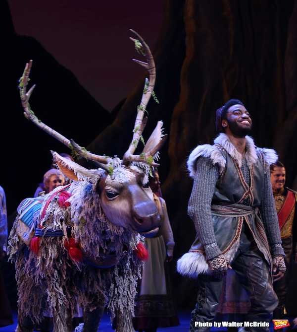 Photo Coverage: A Cold Front Takes Over Broadway! Inside FROZEN's Opening Night Curtain Call Image