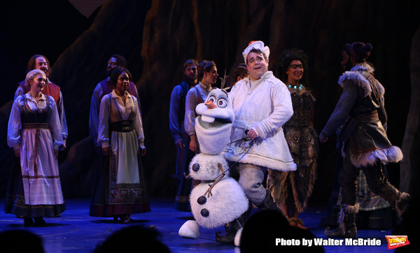 Photo Coverage: A Cold Front Takes Over Broadway! Inside FROZEN's Opening Night Curtain Call Image