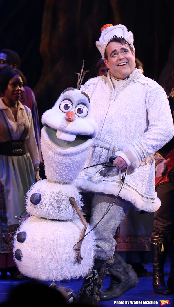 Photo Coverage: A Cold Front Takes Over Broadway! Inside FROZEN's Opening Night Curtain Call Image