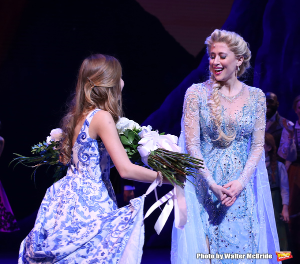 Photo Coverage: A Cold Front Takes Over Broadway! Inside FROZEN's Opening Night Curtain Call Image