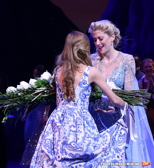Photo Coverage: A Cold Front Takes Over Broadway! Inside FROZEN's Opening Night Curtain Call Image