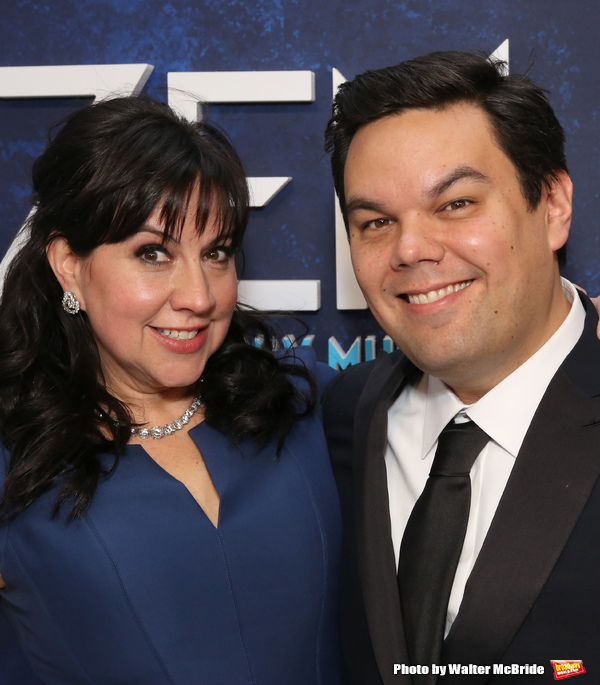 Photo Coverage: Broadway Freezes Over as FROZEN Celebrates Opening Night! Image