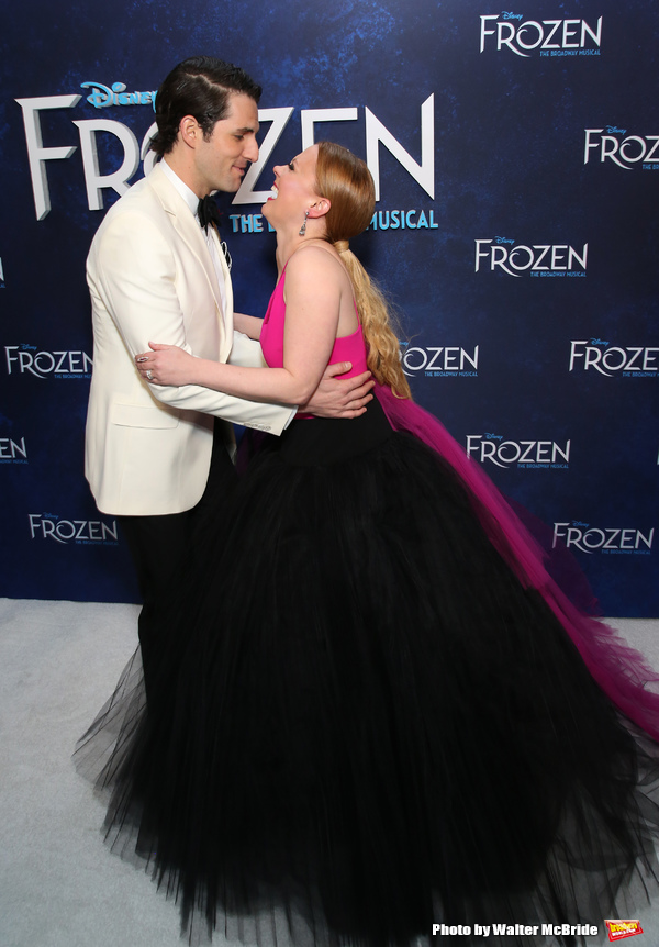 Photo Coverage: Broadway Freezes Over as FROZEN Celebrates Opening Night! Image
