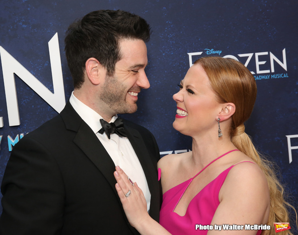 Photo Coverage: Broadway Freezes Over as FROZEN Celebrates Opening Night! Image