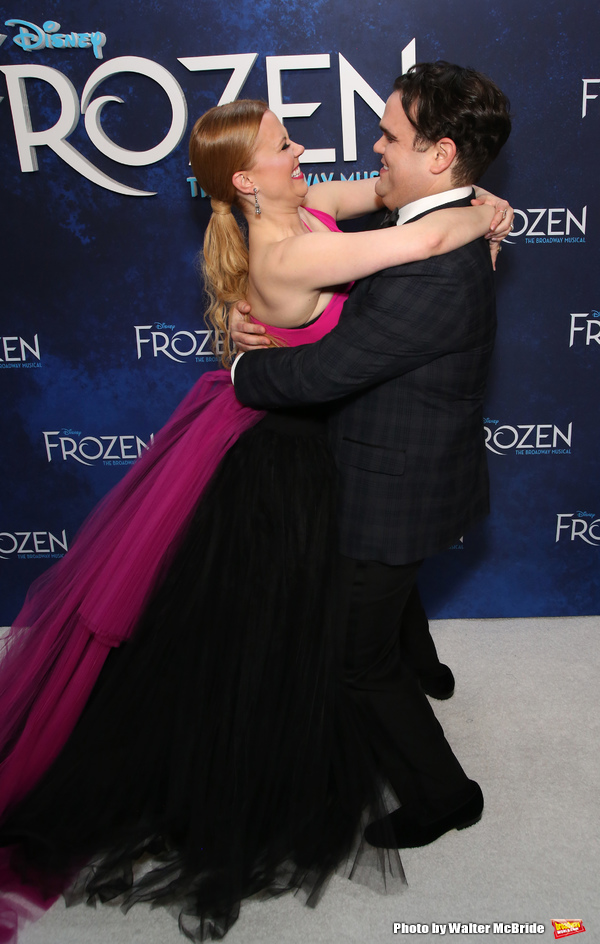 Photo Coverage: Broadway Freezes Over as FROZEN Celebrates Opening Night! Image