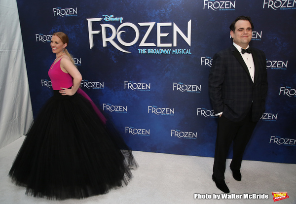 Photo Coverage: Broadway Freezes Over as FROZEN Celebrates Opening Night! Image
