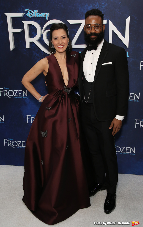 Photo Coverage: Broadway Freezes Over as FROZEN Celebrates Opening Night! Image