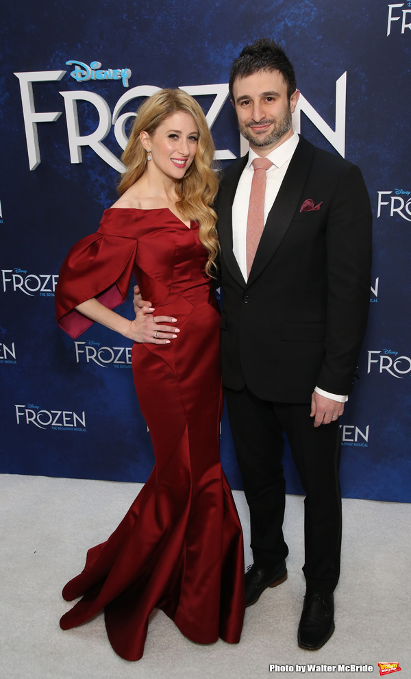 Photo Coverage: Broadway Freezes Over as FROZEN Celebrates Opening Night! Image