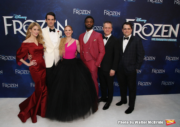 Photo Coverage: Broadway Freezes Over as FROZEN Celebrates Opening Night! Image