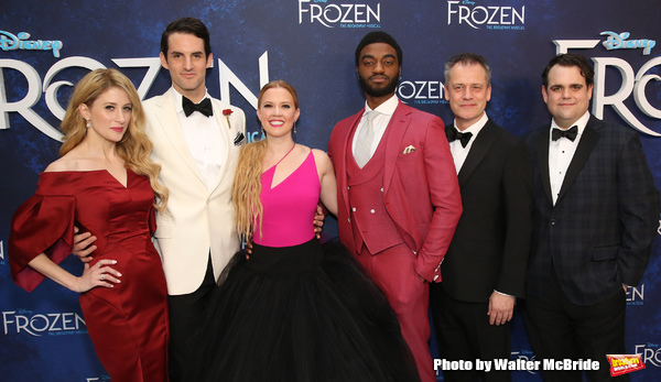 Photo Coverage: Broadway Freezes Over as FROZEN Celebrates Opening Night! Image