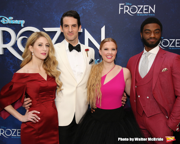 Photo Coverage: Broadway Freezes Over as FROZEN Celebrates Opening Night! Image