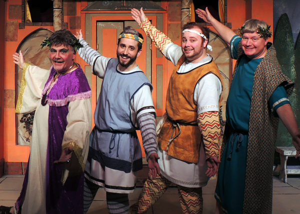 Photo Flash: A First Look at Way Off Broadway Dinner Theatre's A FUNNY THING HAPPENED ON THE WAY TO THE FORUM Image
