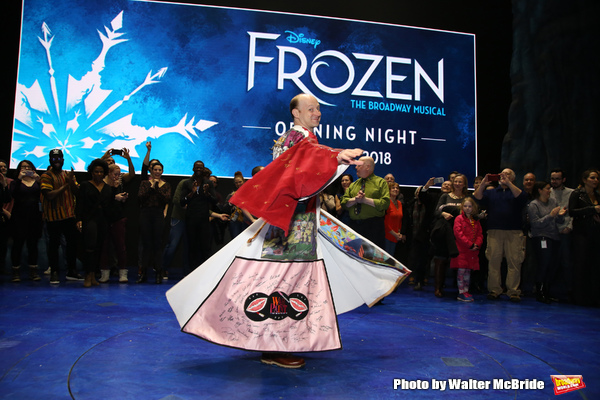 Photo Coverage: Inside FROZEN on Broadway's Gypsy Robe Ceremony! Image
