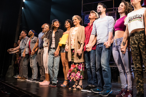 Photo Flash: Lin-Manuel Drops In Uptown with the Kennedy Center Cast of IN THE HEIGHTS Image