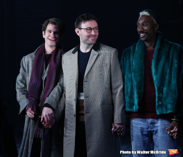 Nathan Lane, Andrew Garfield, James McArdle, Nathan Stewart-Jarrett  Photo