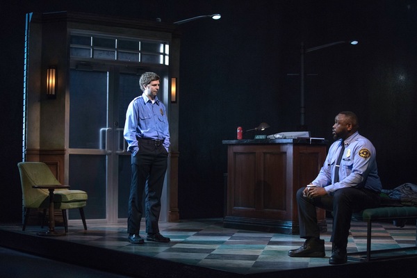 Photo Flash: First Look at Chris Evans, Michael Cera & More in LOBBY HERO on Broadway! Image