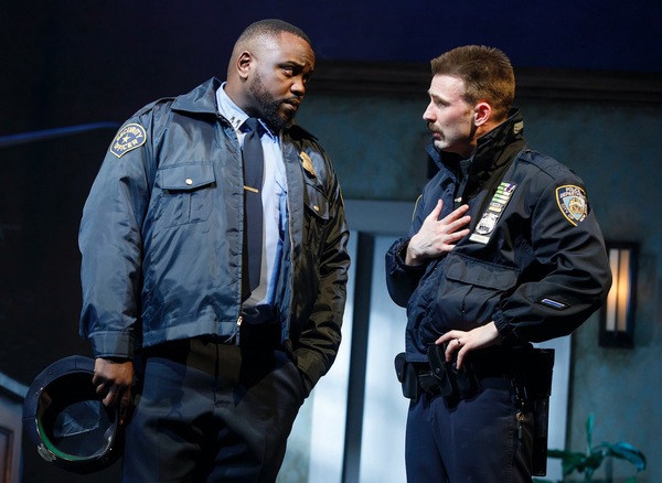 Brian Tyree henry and Chris Evans Photo