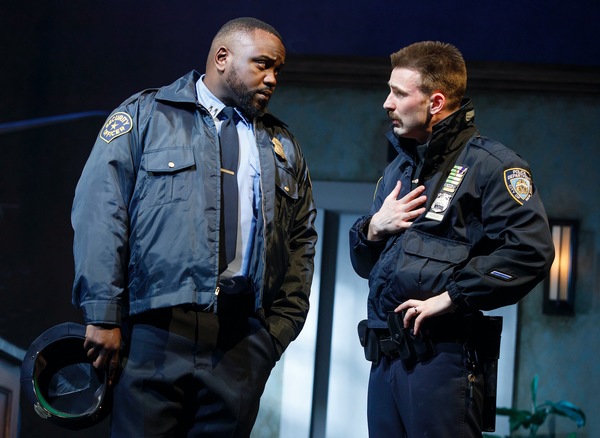 Photo Flash: First Look at Chris Evans, Michael Cera & More in LOBBY HERO on Broadway! Image