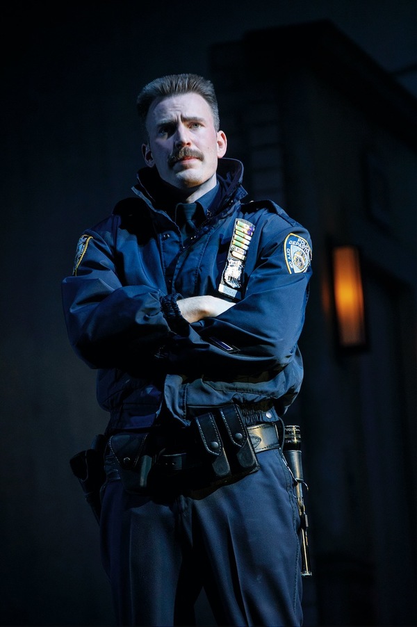Photo Flash: First Look at Chris Evans, Michael Cera & More in LOBBY HERO on Broadway! Image