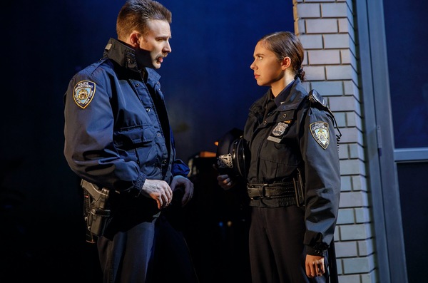 Photo Flash: First Look at Chris Evans, Michael Cera & More in LOBBY HERO on Broadway! Image