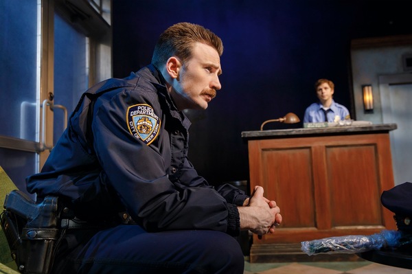 Photo Flash: First Look at Chris Evans, Michael Cera & More in LOBBY HERO on Broadway! Image