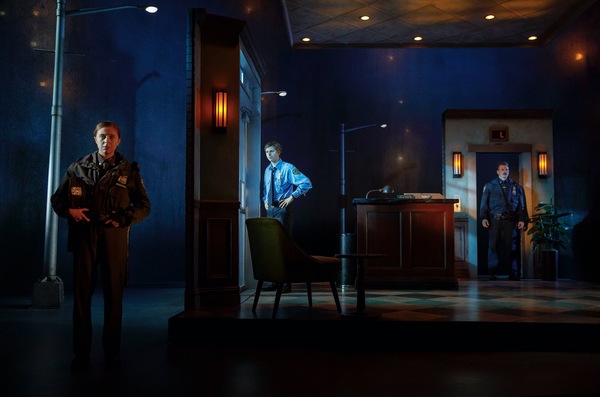 Photo Flash: First Look at Chris Evans, Michael Cera & More in LOBBY HERO on Broadway! Image