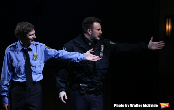 Photo Coverage: Chris Evans and the Cast of LOBBY HERO Takes Their Opening Night Bows Image