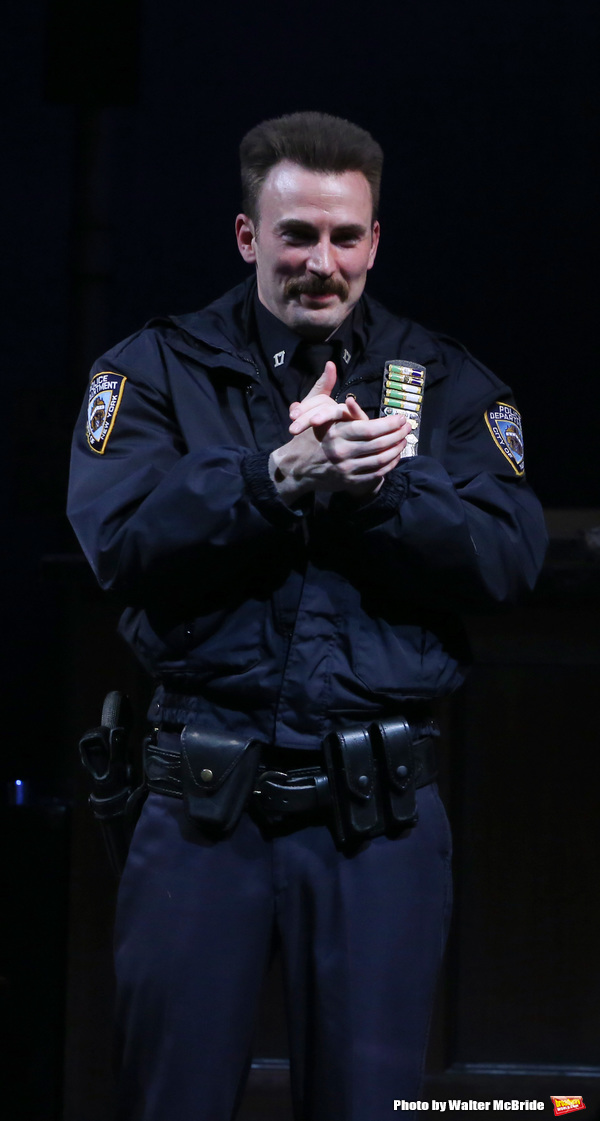 Photo Coverage: Chris Evans and the Cast of LOBBY HERO Takes Their Opening Night Bows Image