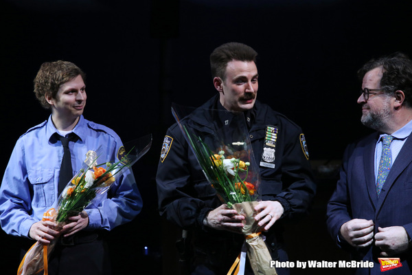 Photo Coverage: Chris Evans and the Cast of LOBBY HERO Takes Their Opening Night Bows Image