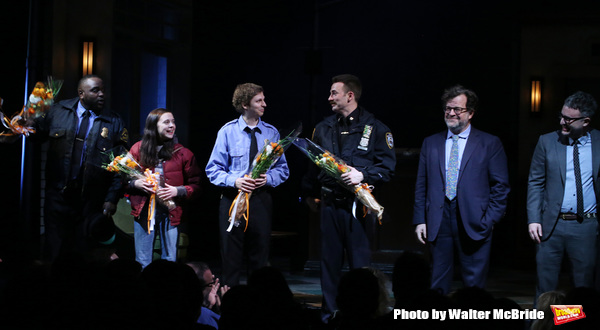 Photo Coverage: Chris Evans and the Cast of LOBBY HERO Takes Their Opening Night Bows Image