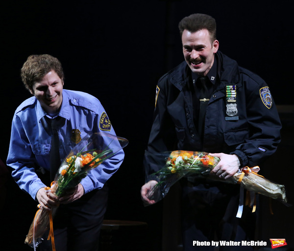 Photo Coverage: Chris Evans and the Cast of LOBBY HERO Takes Their Opening Night Bows Image