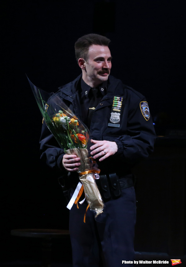 Photo Coverage: Chris Evans and the Cast of LOBBY HERO Takes Their Opening Night Bows Image