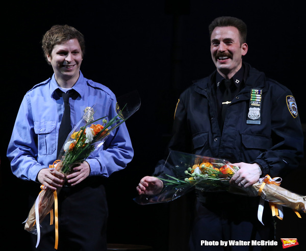 Photo Coverage: Chris Evans and the Cast of LOBBY HERO Takes Their Opening Night Bows Image