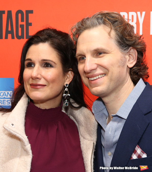 Stephanie J. Block and Sebastian Arcelus Photo