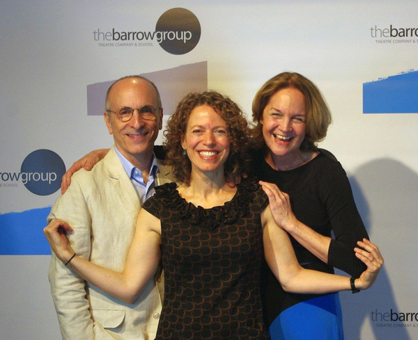 Seth Barrish, Donna (DJ) Fogel and Lee Brock Photo