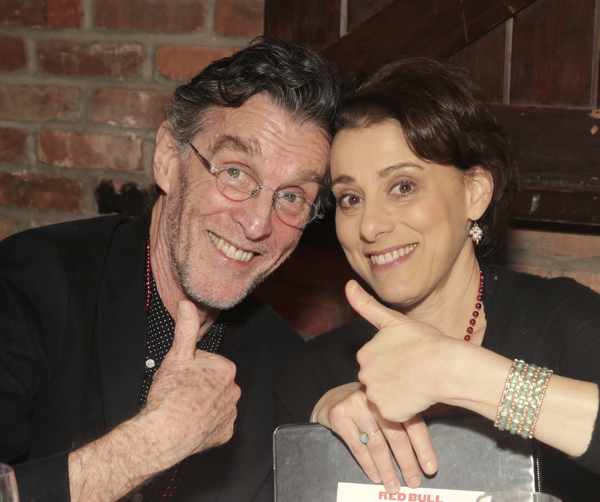 John Glover and Judy Kuhn at the Tenth Annual RUNNING OF THE RED BULLS Benefit Photo