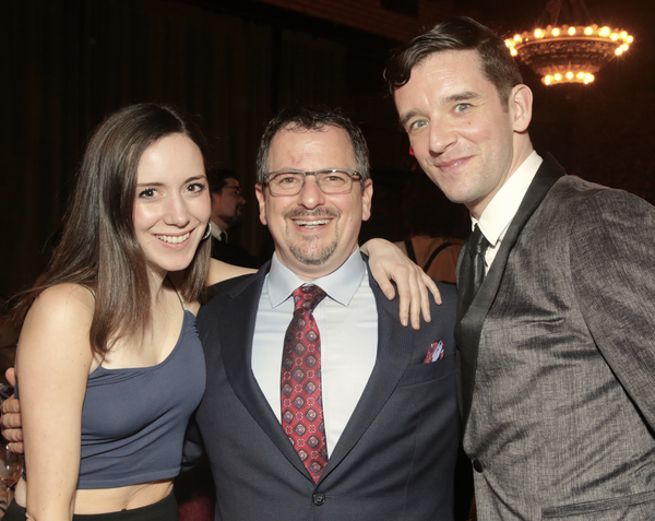 Talene Monahon, Jesse Berger, and Michael Urie at the Tenth Annual RUNNING OF THE RED Photo