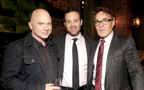 Michael Cerveris, Matthew Rauch and Derek Smith at the Tenth Annual RUNNING OF THE RE Photo