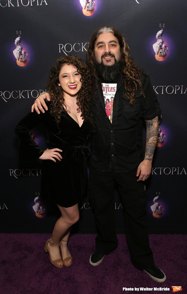 Mike Portnoy and daughter  Photo