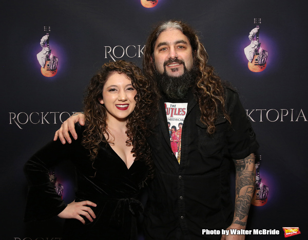 Mike Portnoy and daughter  Photo