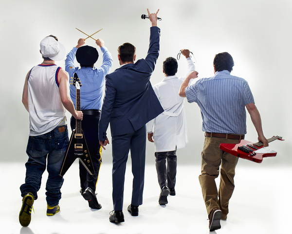 Photo Flash: Meet the Band! First Look at the Cast of GETTIN' THE BAND BACK TOGETHER Image